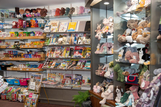 Magazine and Bar of Chocolate