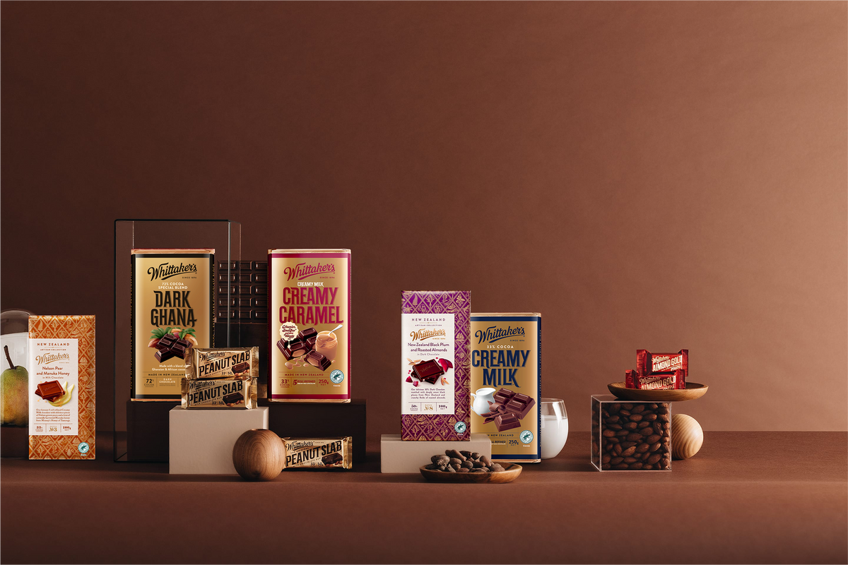 Magazine and Bar of Chocolate